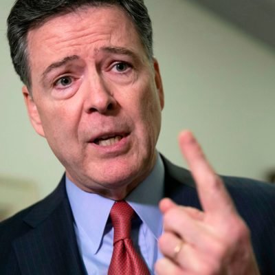 Former FBI chief appears in court over Trump seashell ‘threat’